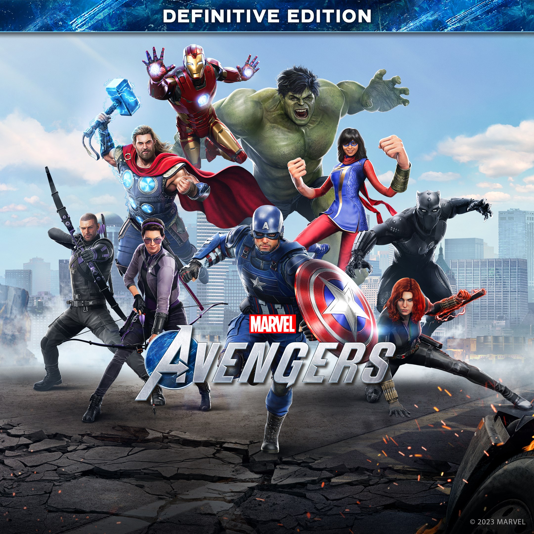 'بازی اورجینال Marvel's Avengers - The Definitive Edition برای PC 