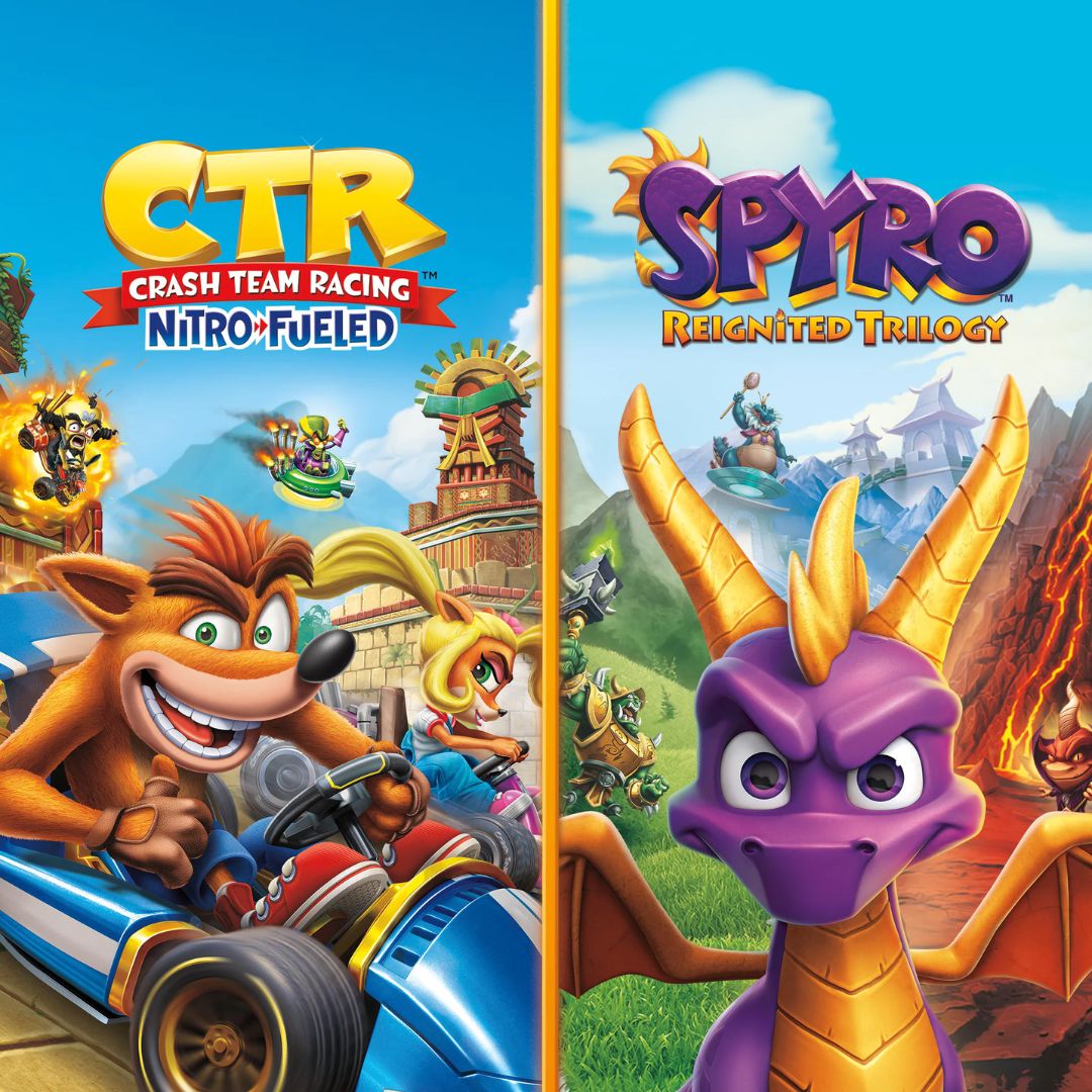' اکانت قانونی Crash + Spyro Triple Play Bundle