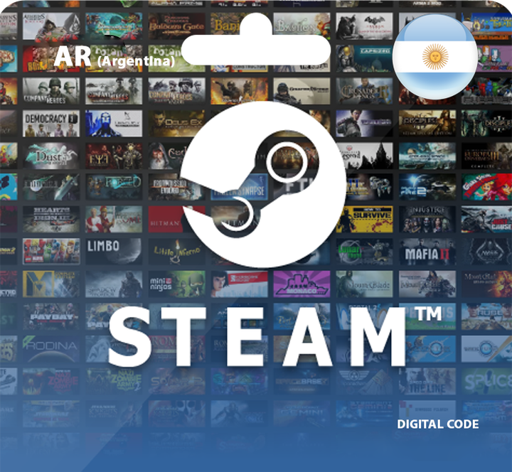 گیفت کارت استیم آرژانتین