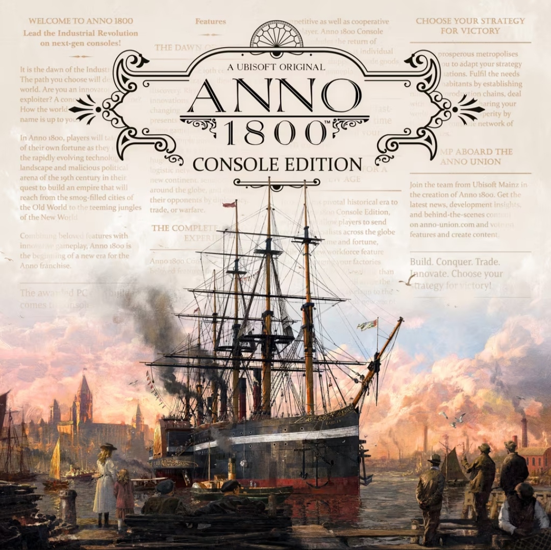 'اکانت قانونی Anno 1800™ Console Edition