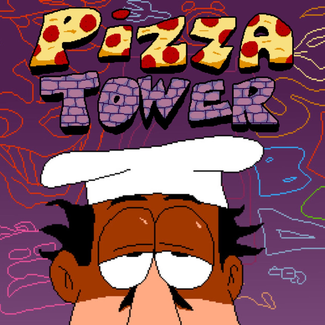 'بازی اورجینال Pizza Tower برای PC 