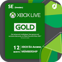 گیفت کارت  12ماهه ایکس باکس EA Access