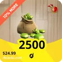 2500 جم کلش آف کلنز (لاگین)