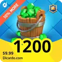 1200 جم کلش رویال (لاگین)