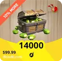 14000 جم کلش آف کلنز (لاگین)
