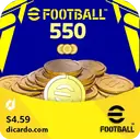550 سکه بازی ای فوتبال ( آندروید )