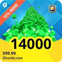 14000 جم کلش رویال (لاگین)
