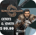 آفر 100 دلاری king of avalon