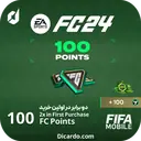 100 پوینت فیفا موبایل⚡