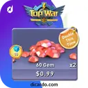 60 جم Top War