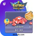 120 جم Top War