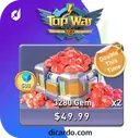 3280 جم Top War