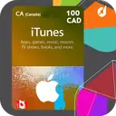 گیفت کارت 100 دلاری آیتونز