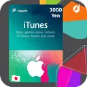 گیفت کارت 3000 ین آیتونز