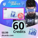 60 کردیت Cyber Hunter