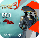 خرید  جم 7 دلاری  بازی Shadow Fight 3