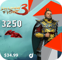 خرید  جم  35 دلاری  بازی Shadow Fight 3