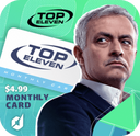 کارت ماهانه Top Eleven⚡