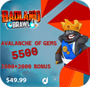 خرید جم 50 دلاری بازی Badland Brawl