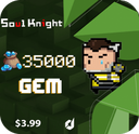 خرید جم4 دلاری بازی Soul knight 