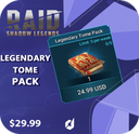 خرید Legendary Tome Pack بازی Raid Shadow Legends