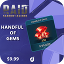 خرید جم 10 دلاری بازی Raid Shadow Legends