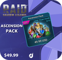 خرید Ascension Pack بازی Raid Shadow Legends