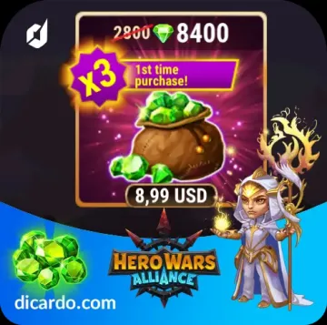 جم بازی hero wars