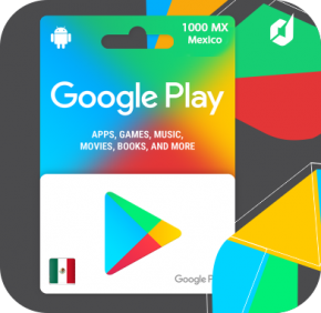 گیفت کارت گوگل پلی مکزیک 