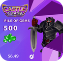 خرید جم 6 دلاری بازی castle crush 