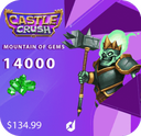 خرید جم 135 دلاری بازی castle crush 