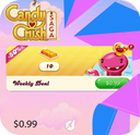 خرید پک 1 دلاری بازی candy crush