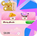 خرید پک 10 دلاری بازی candy crush