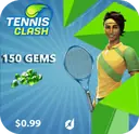 خرید جم 1 دلاری بازی جم بازی Tennis Clash