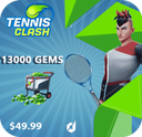 خرید جم 50 دلاری بازی جم بازی Tennis Clash
