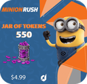 خرید توکن 5 دلاری  بازی  Minion Rush