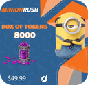 خرید توکن 50 دلاری  بازی  Minion Rush