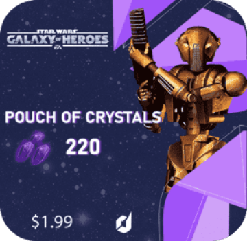 کریستال بازی Star Wars Galaxy of Heroes