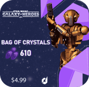 کریستال بازی Star Wars Galaxy of Heroes