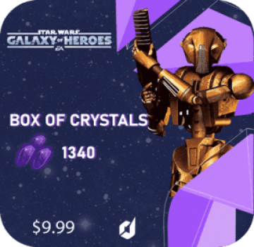 کریستال بازی Star Wars Galaxy of Heroes