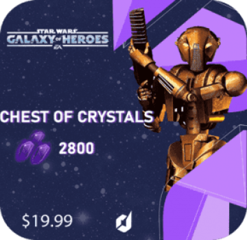 کریستال بازی Star Wars Galaxy of Heroes