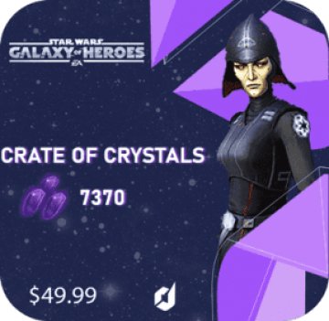 کریستال بازی Star Wars Galaxy of Heroes