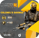 کریدیت 10دلاری  بازی Modern Combat