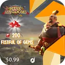 خرید جم 1 دلاری بازی Rise of Kingdoms 