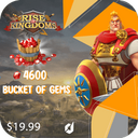 خرید جم 20 دلاری بازی Rise of Kingdoms 