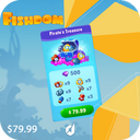 خرید پک pirate s treasureبازی فیش دام