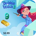 گلد 1 دلاری Bubble Witch 3 Saga