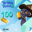 گلد 10 دلاری Bubble Witch 3 Saga