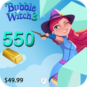 گلد 50 دلاری Bubble Witch 3 Saga