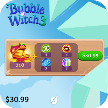 گلد بازی Bubble Witch 3 Saga